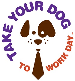 Take your dog to work day logo