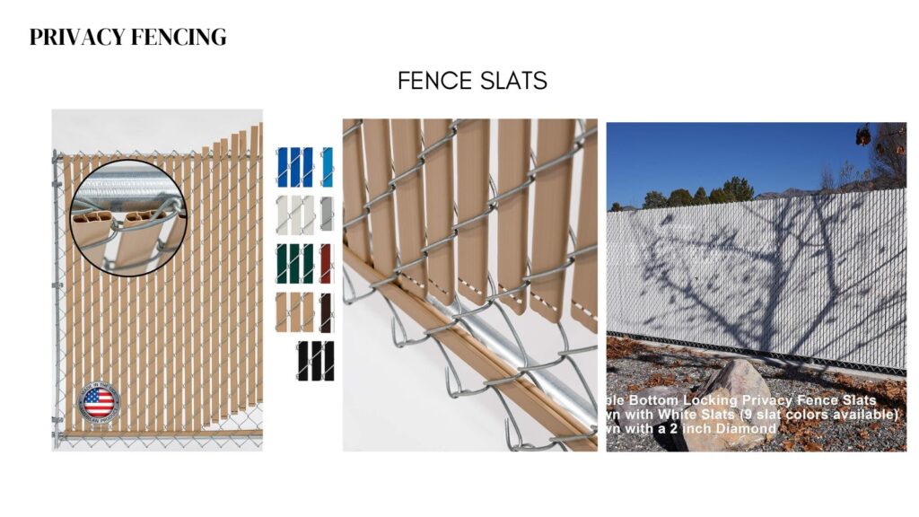 fence slats for privacy fencing