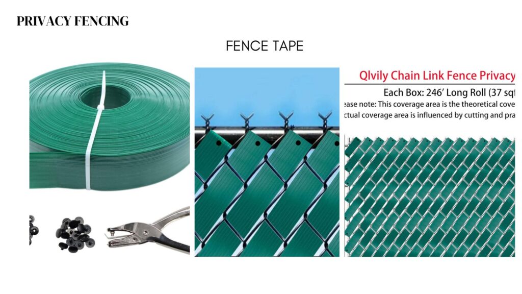 fence tape for fences